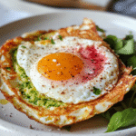 Crispy Feta Fried Eggs