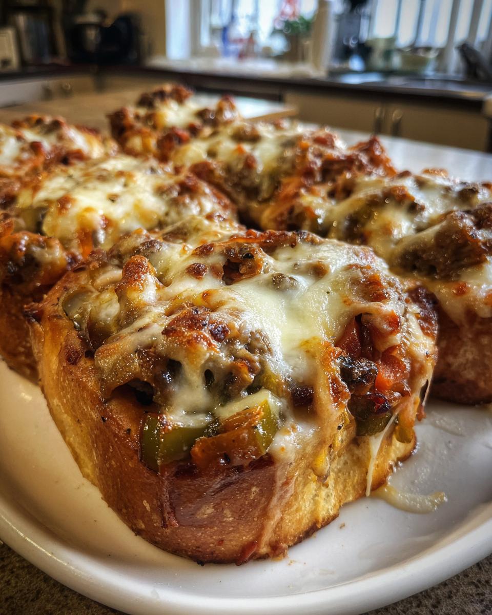 Close-up of Keto Philly Cheesesteak Rolls with melted cheese, peppers, and steak filling on a white plate.