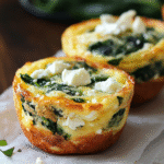 Egg Muffins with Spinach and Feta