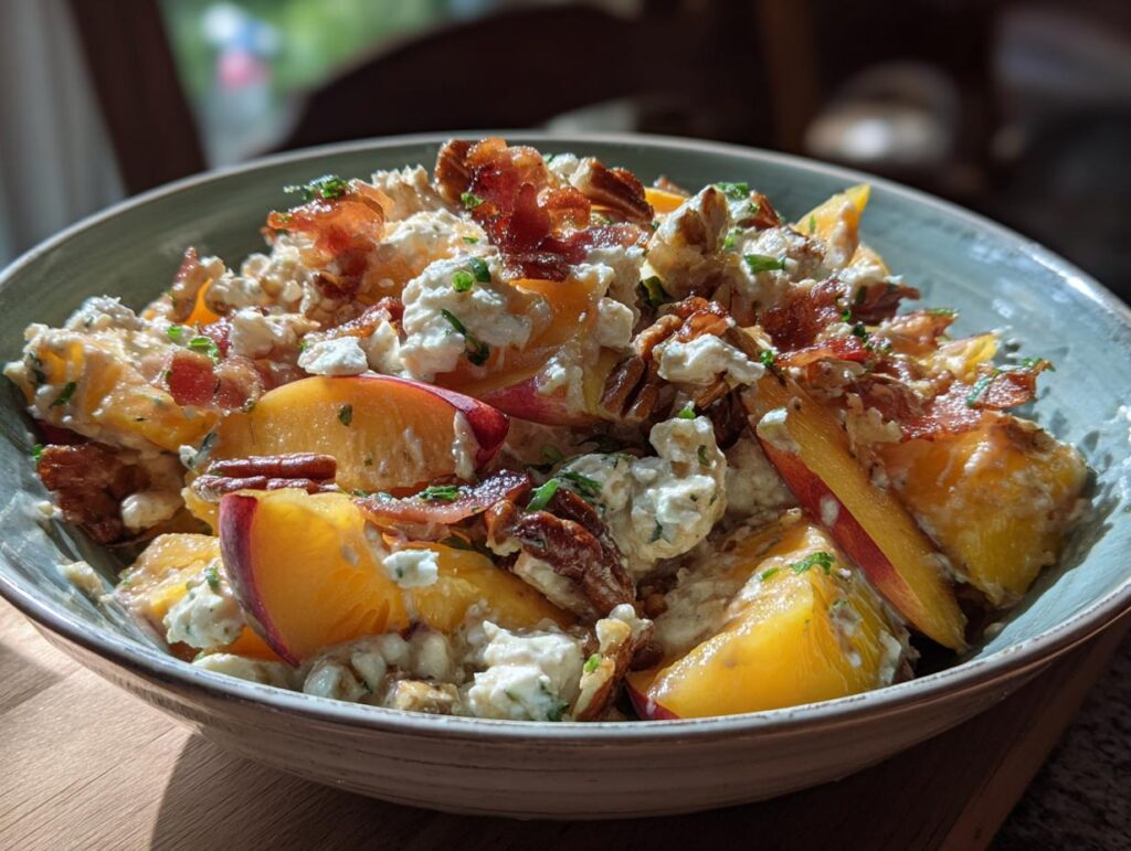 Millionaire Peach Salad Recipe