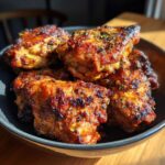 Close-up of a bowl of flavorful chicken thighs, perfect for Chicken Thigh Recipes in 20 Minutes.