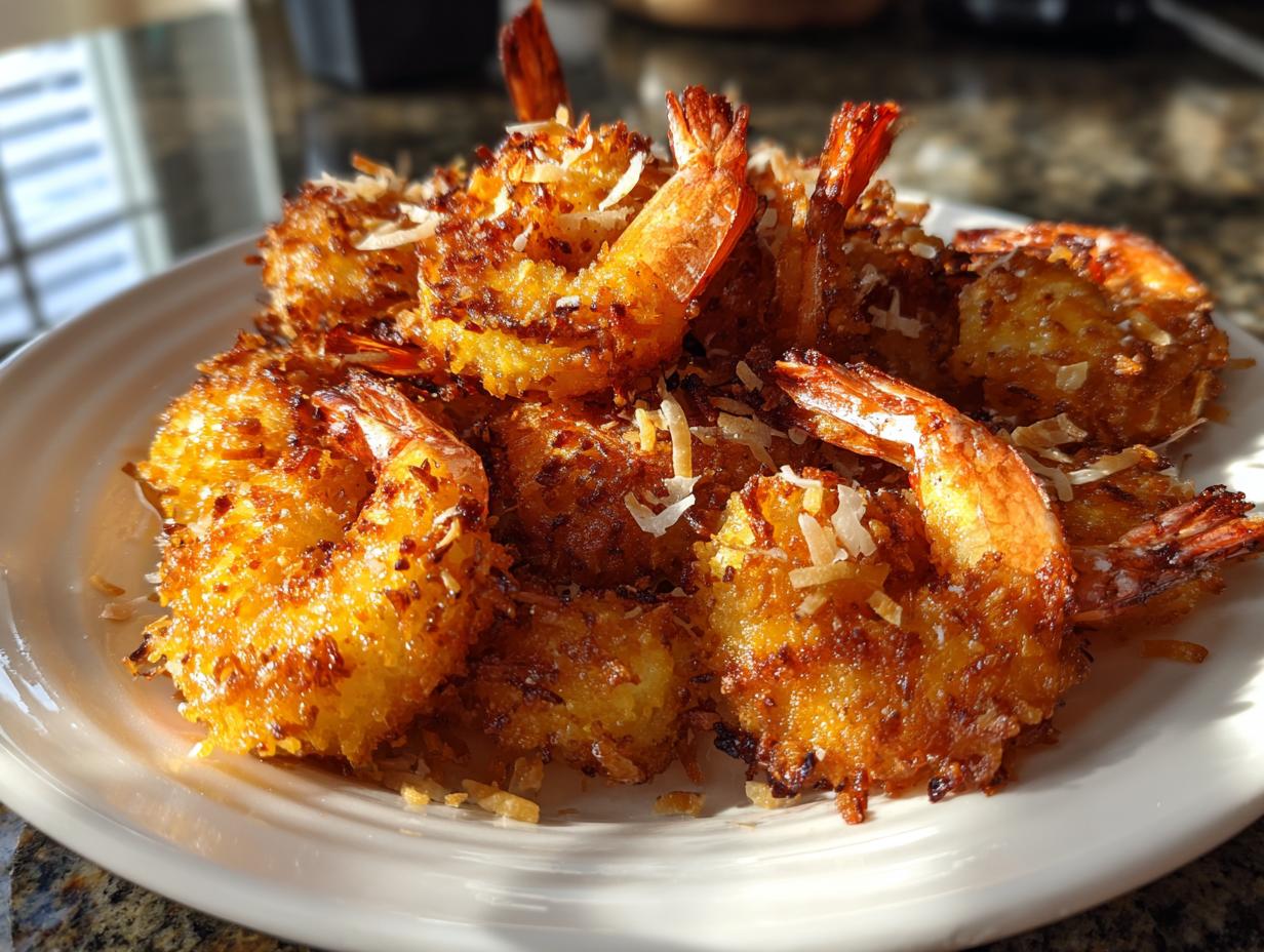 Air Fryer Crispy Coconut Shrimp: 8-Minute Magic