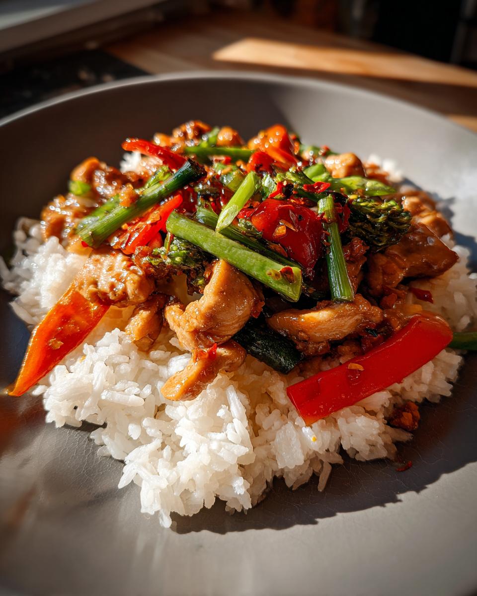 Chicken stir-fry with rice and vegetables, part of the Ultimate Dinner Ideas Guide.