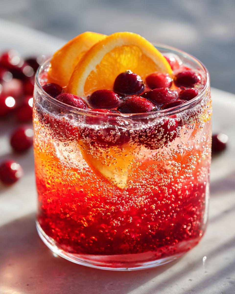 Festive Thanksgiving drink with cranberries and orange slices. Best Thanksgiving Drinks 2025: Crispy Outside, Juicy Inside