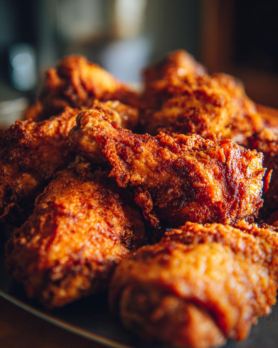 Pile of golden-brown, crispy chicken thighs. Quick Chicken Thigh Recipes in 20 Minutes.
