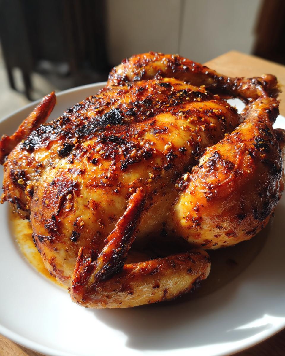 Whole roasted chicken with crispy skin, showcasing one of the Best Easy Dinner Recipes 2025.