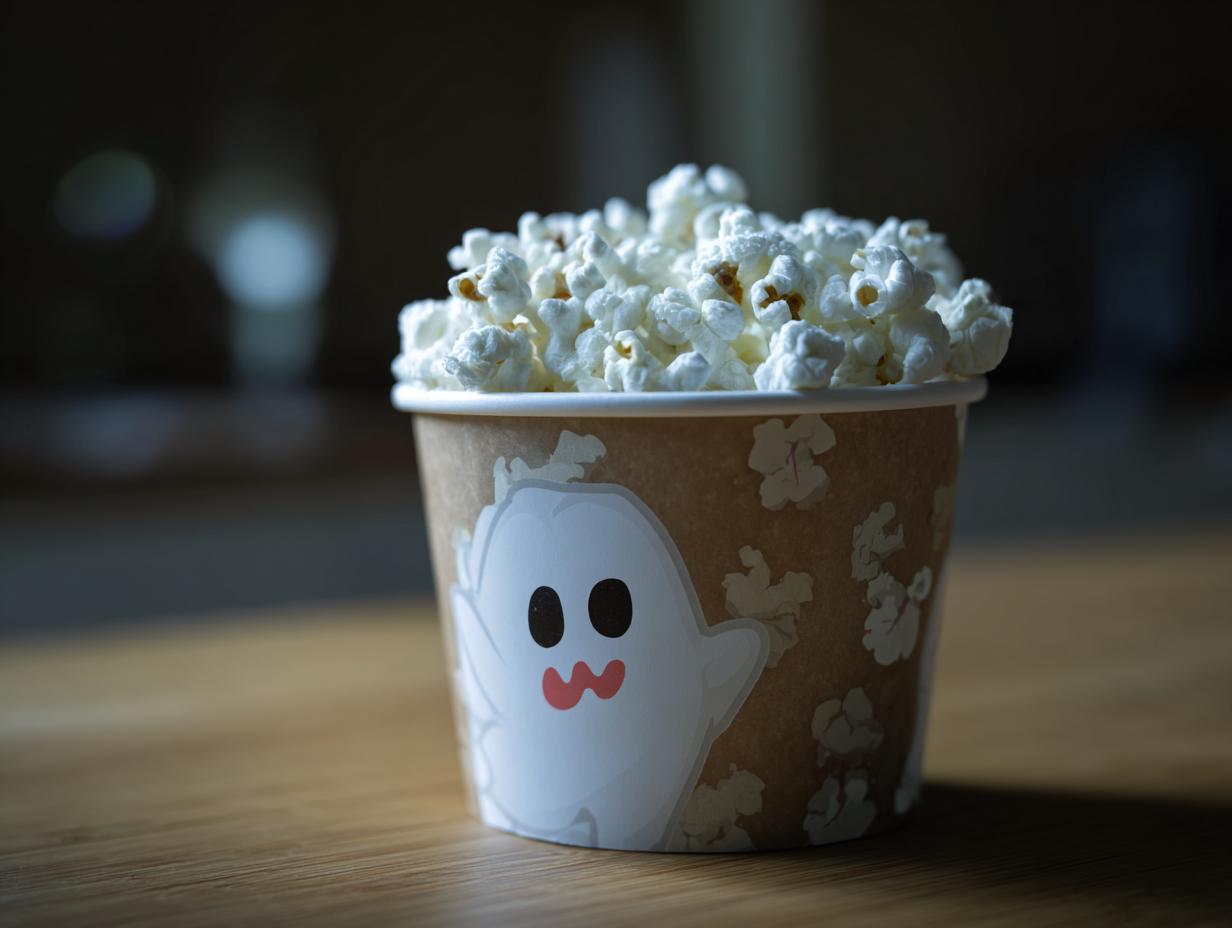 Ghost Popcorn Cups: Quick, Cute Halloween Treat
