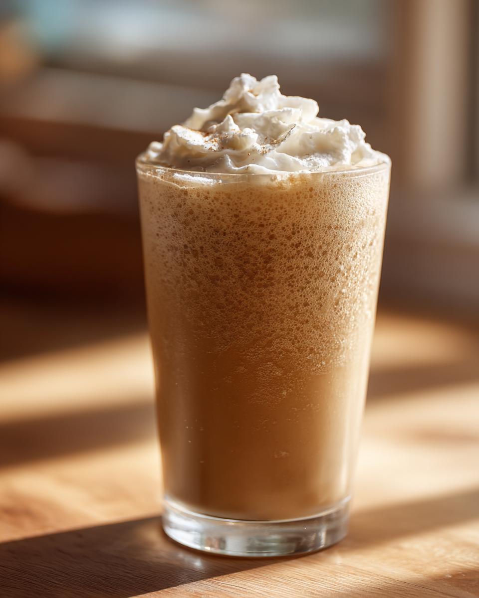 Iced coffee drink with whipped cream, a popular Starbucks Drinks Recipe everyone asks for.