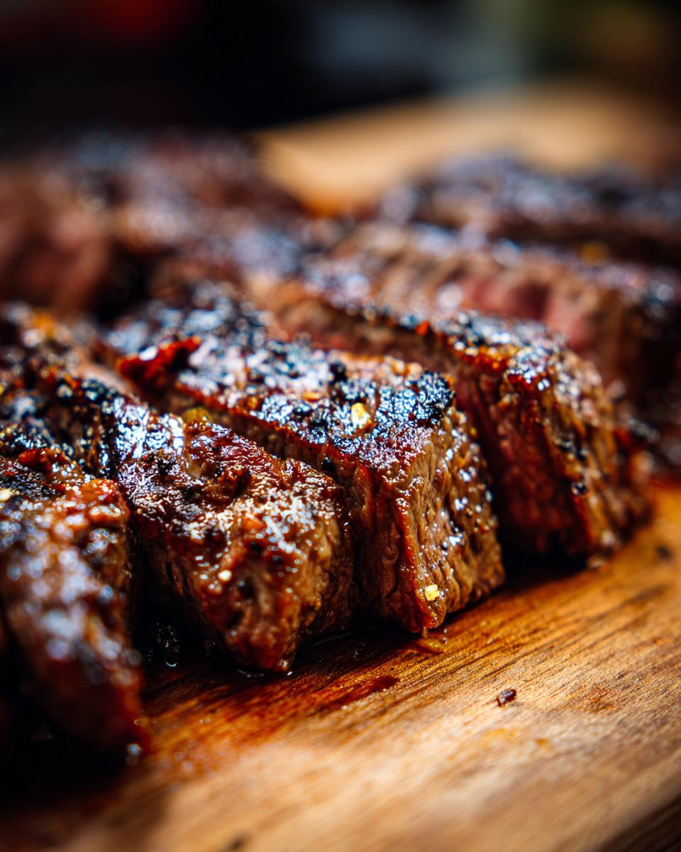 Close-up of sliced ground beef, cooked to crispy outside, juicy inside perfection. Best Ground Beef Recipes 2025.