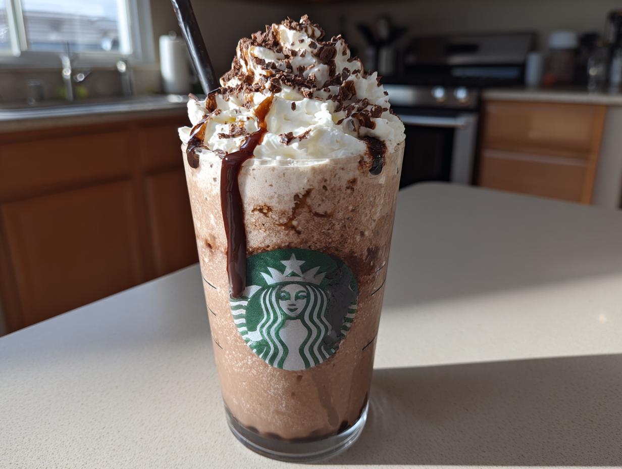 A delicious Starbucks drink, showcasing how to make Starbucks Drinks in 20 Minutes at home.