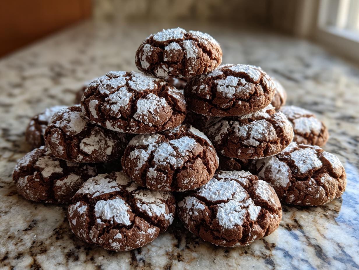 Magical Chocolate Crinkle Cookies: 10 Easy Steps