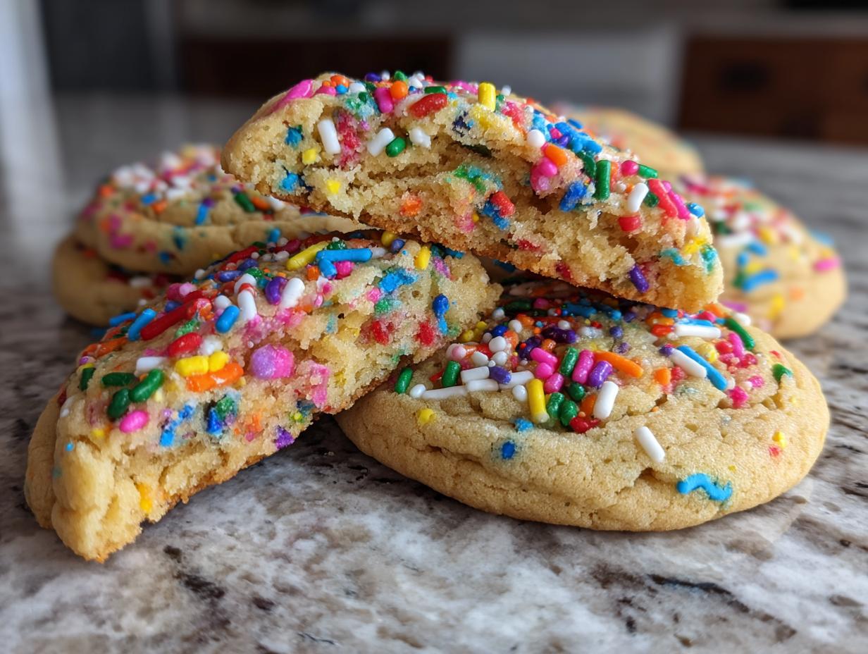 Amazing Confetti Sprinkle Cookies in 9 Easy Steps