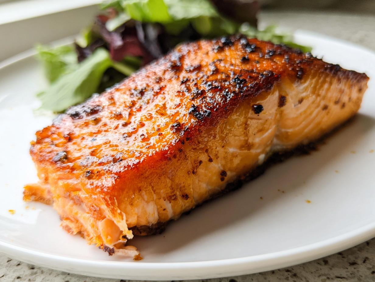 5-Star Air Fryer Salmon (Crispy Edges) Secret