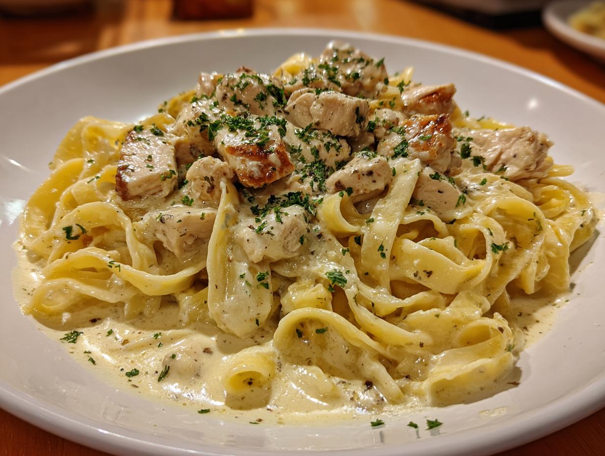 Amazing Creamy Garlic Parmesan Chicken Pasta