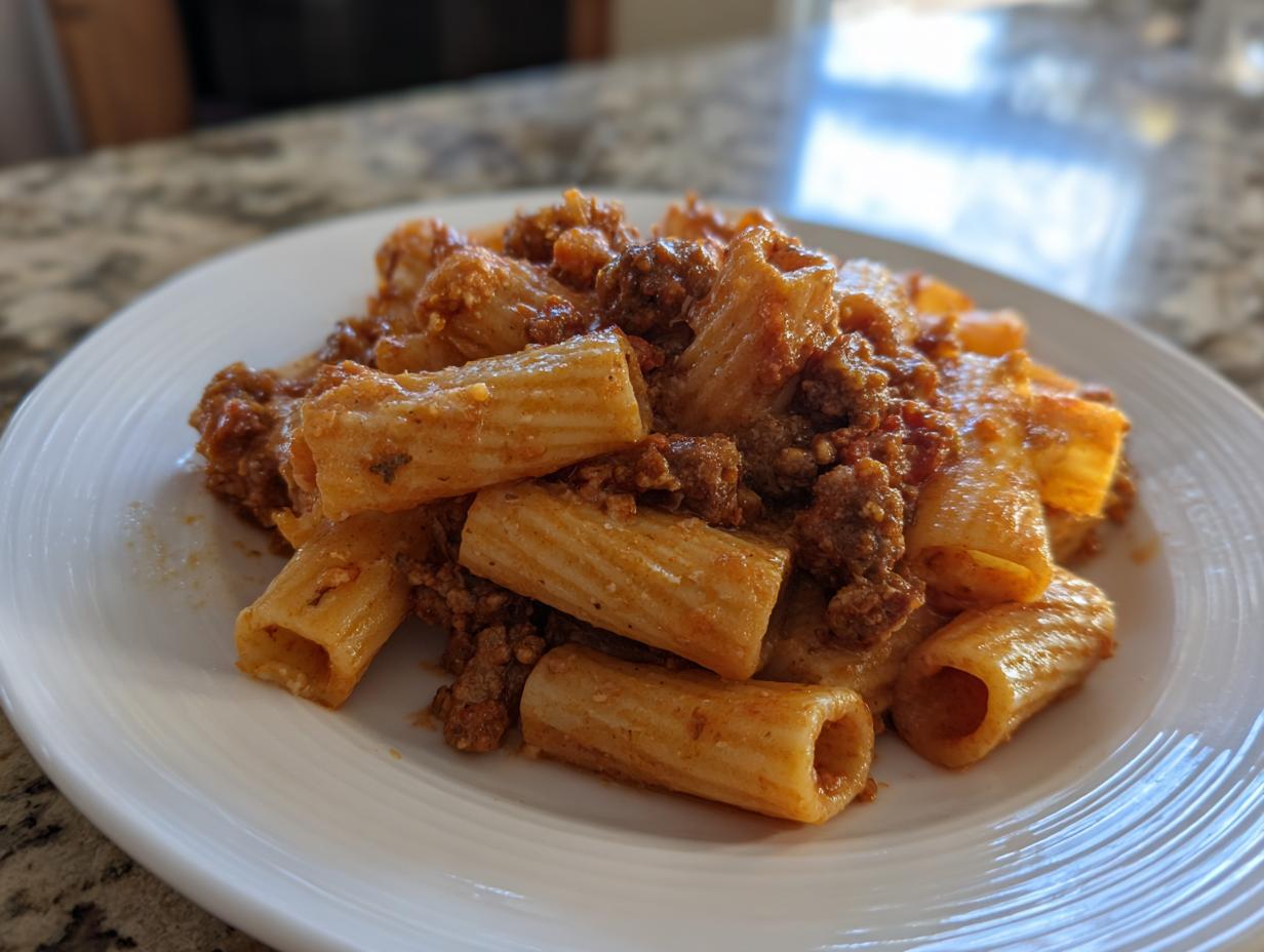 Creamy Italian Sausage Rigatoni: 1 Amazing Recipe
