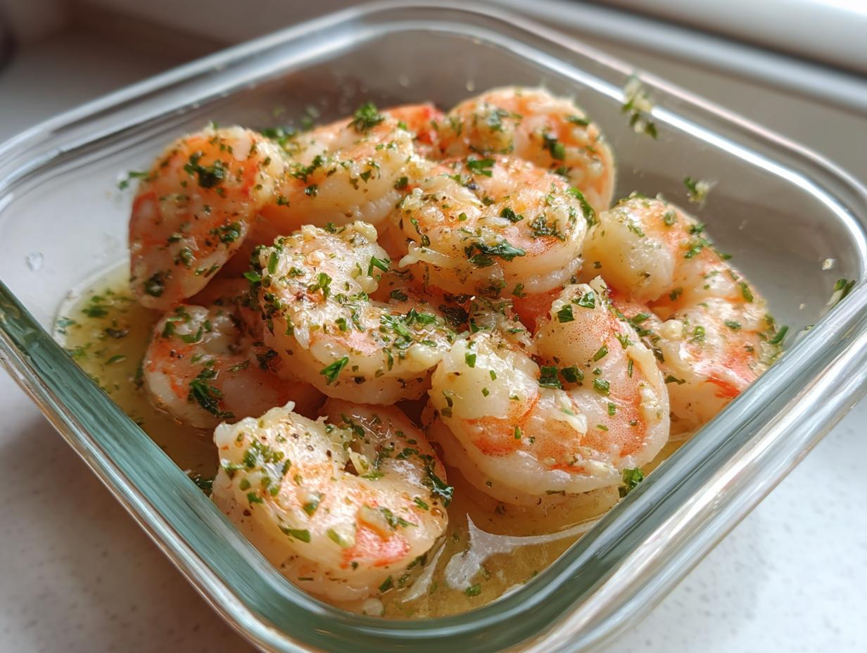 Amazing 20-Minute Garlic Butter Shrimp Meal Prep
