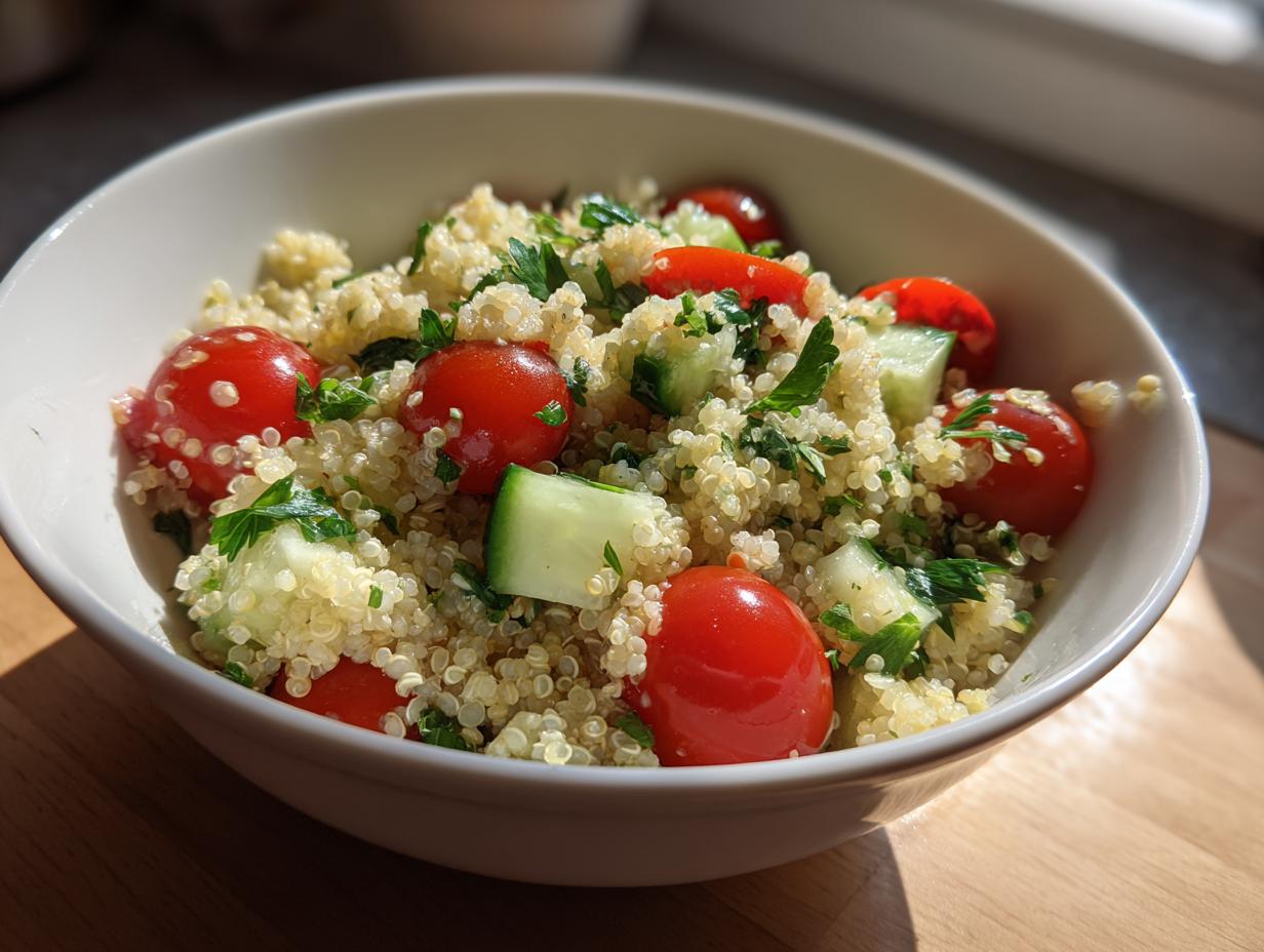 30 Min Light & Fresh Quinoa Salad Joy