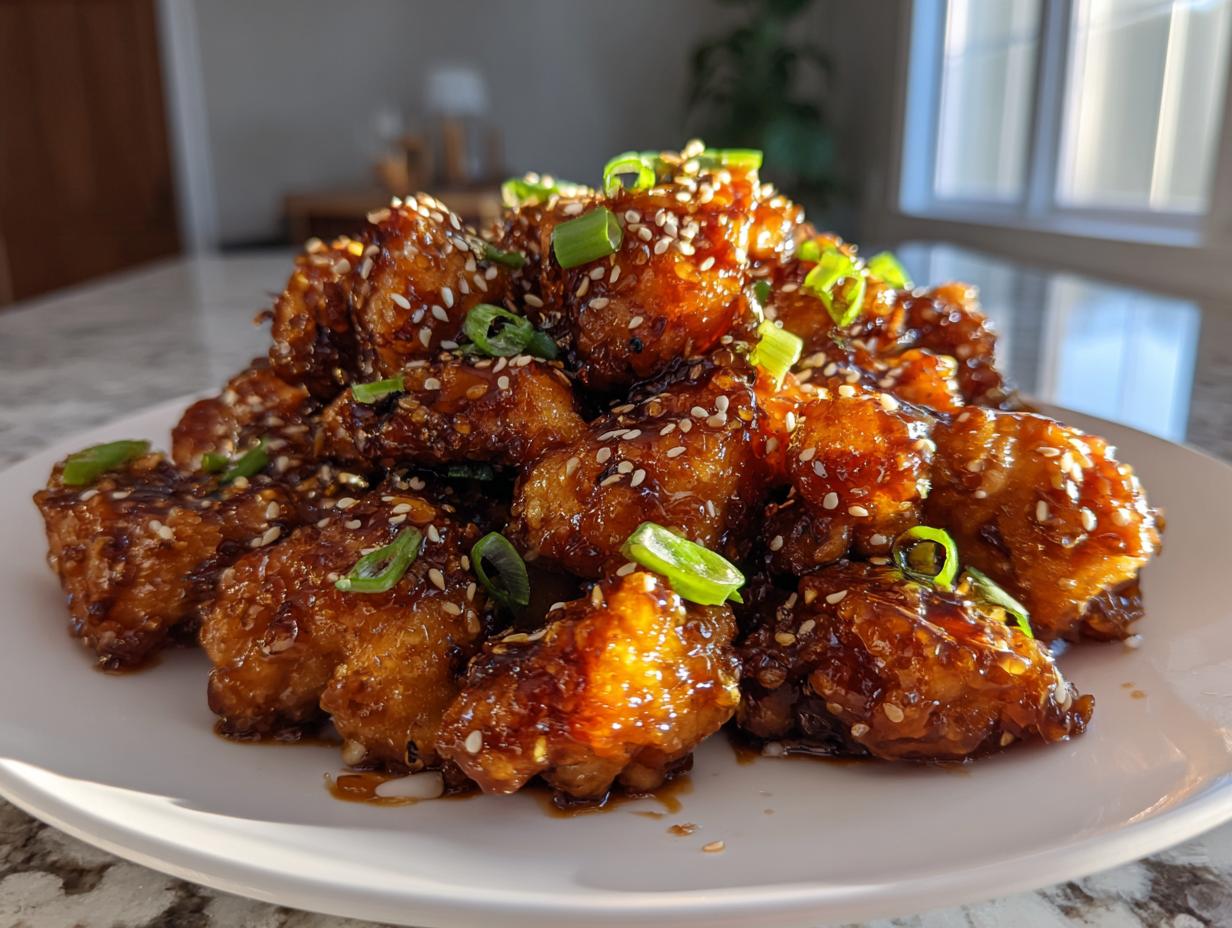 Amazing Simple Honey Garlic Chicken Bites 20 Minute