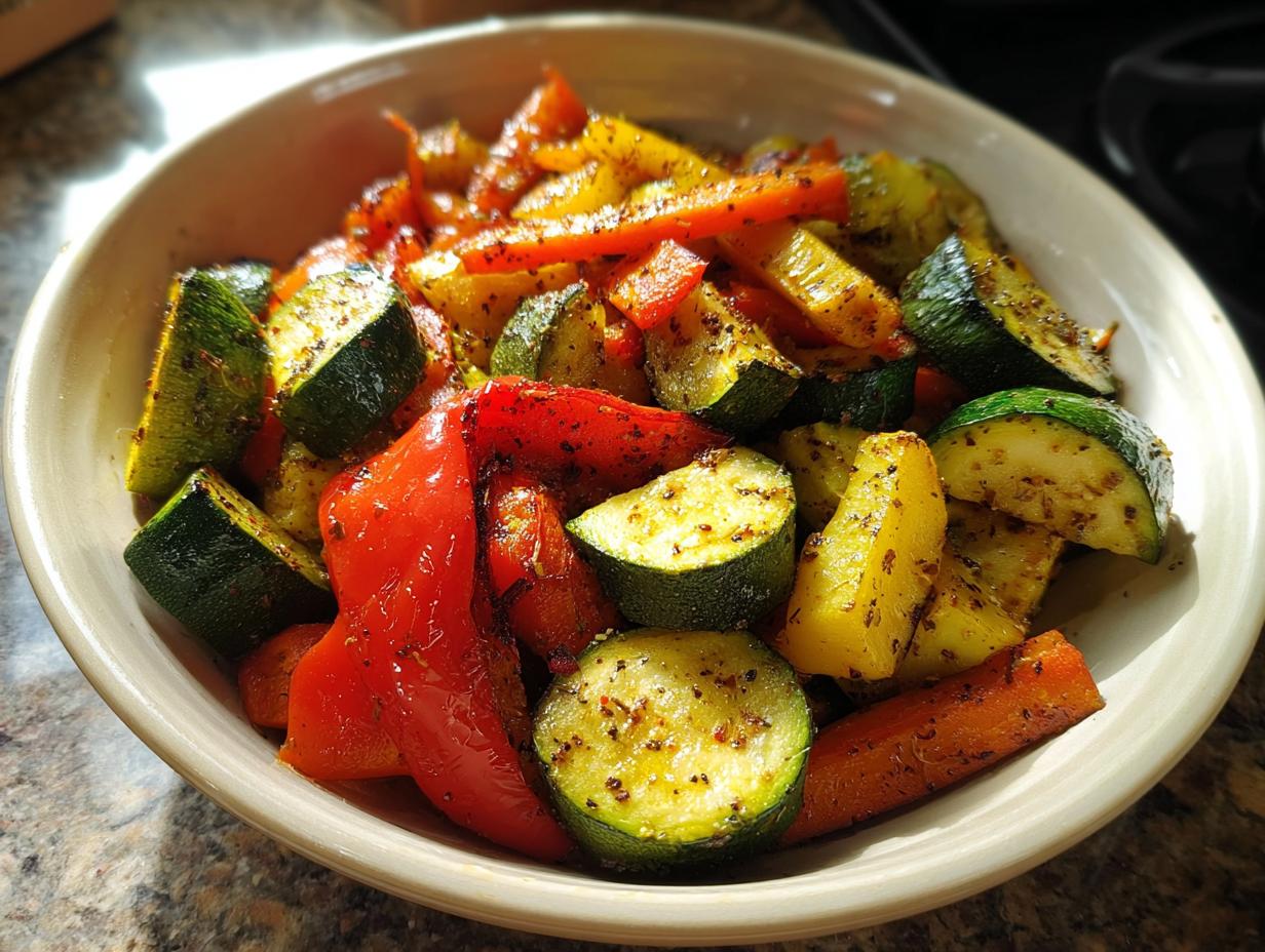 Amazing 12-Min Air Fryer Roasted Veggies