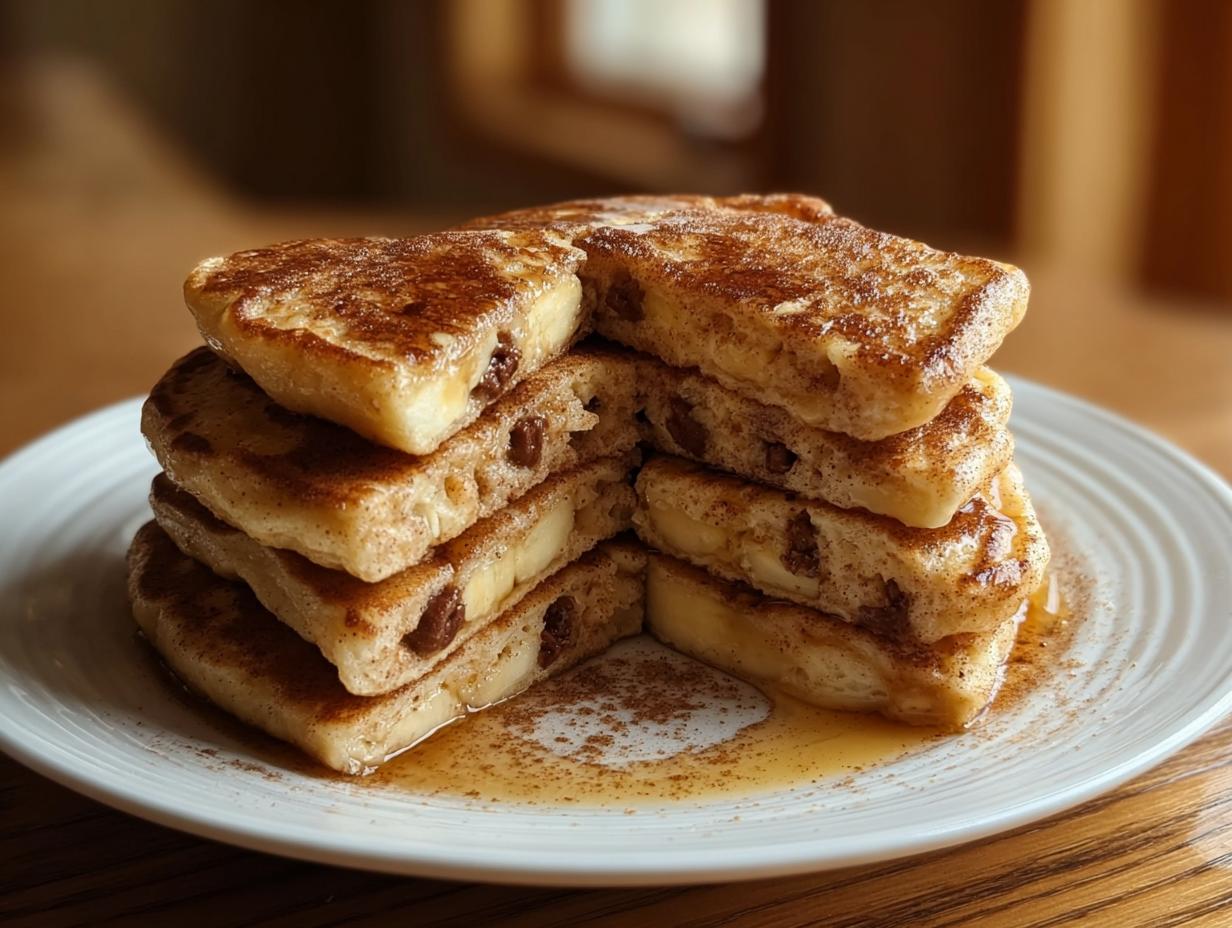 Amazing 1-Minute Banana Pancakes with Warm Cinnamon Flavor