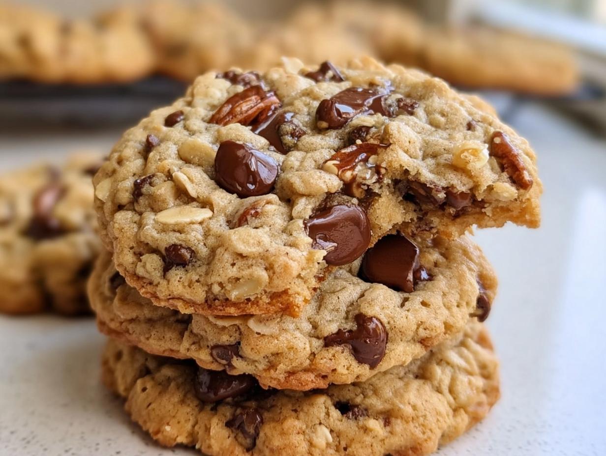 9 superb Oatmeal Chocolate Chip Cookies with Chewy Bite