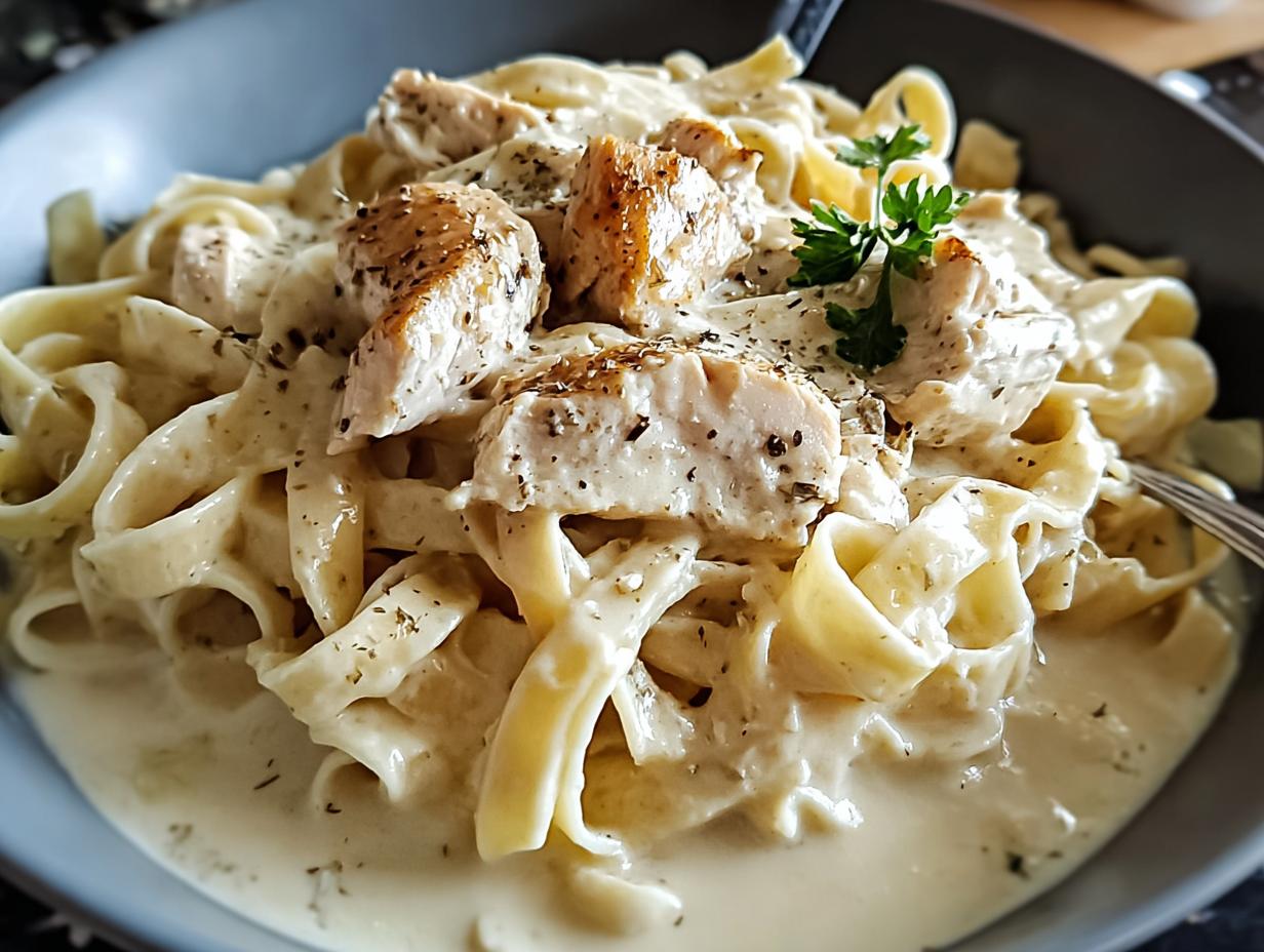 Master Chicken Alfredo Pasta with 1 Secret Trick
