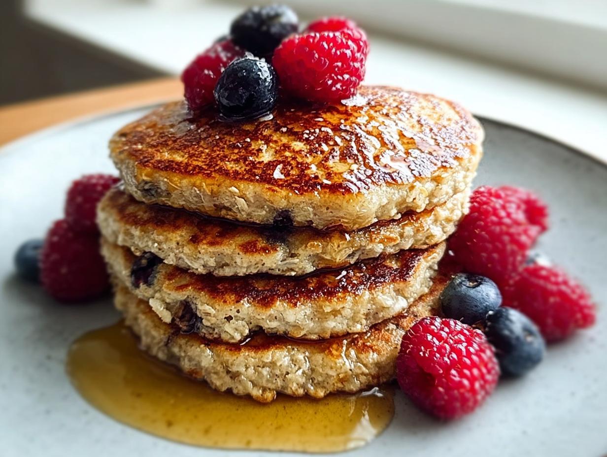 3 Amazing Oatmeal Pancakes with Hearty Texture