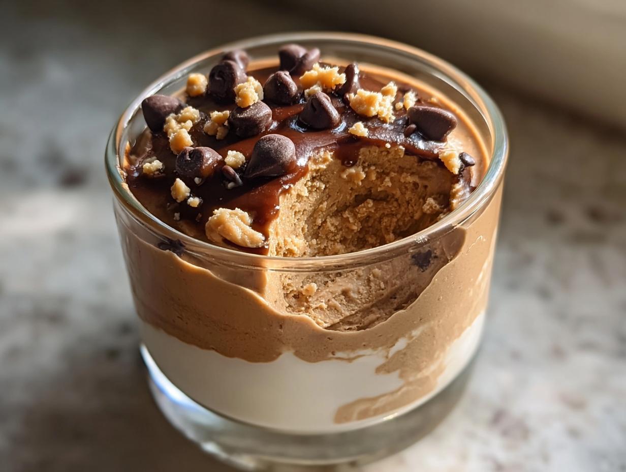 Amazing Peanut Butter Cup Cottage Cheese Mousse