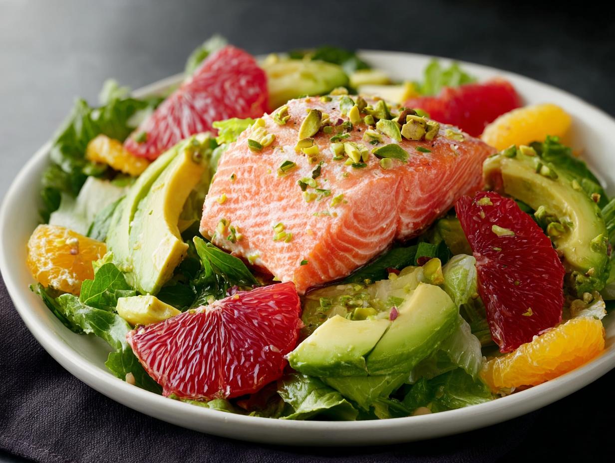 Amazing Salmon Salad with Bright Citrus Dressing 35