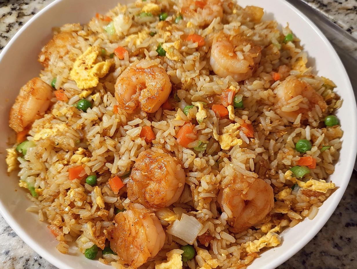 Amazing 30-Minute Shrimp Fried Rice with Extra Crispy Bits