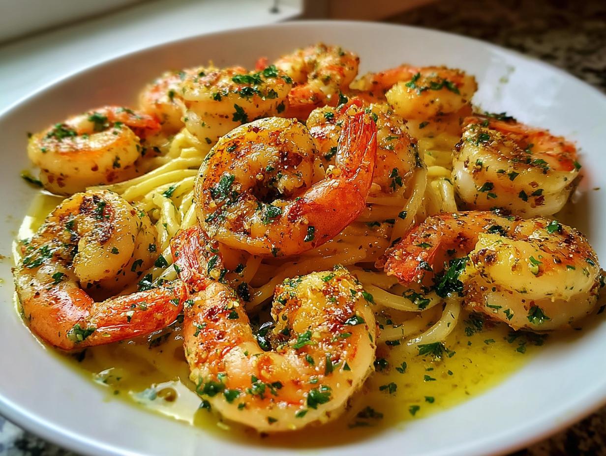 Shrimp Scampi with Bright Lemon and Butter: 1 Flavor Bomb