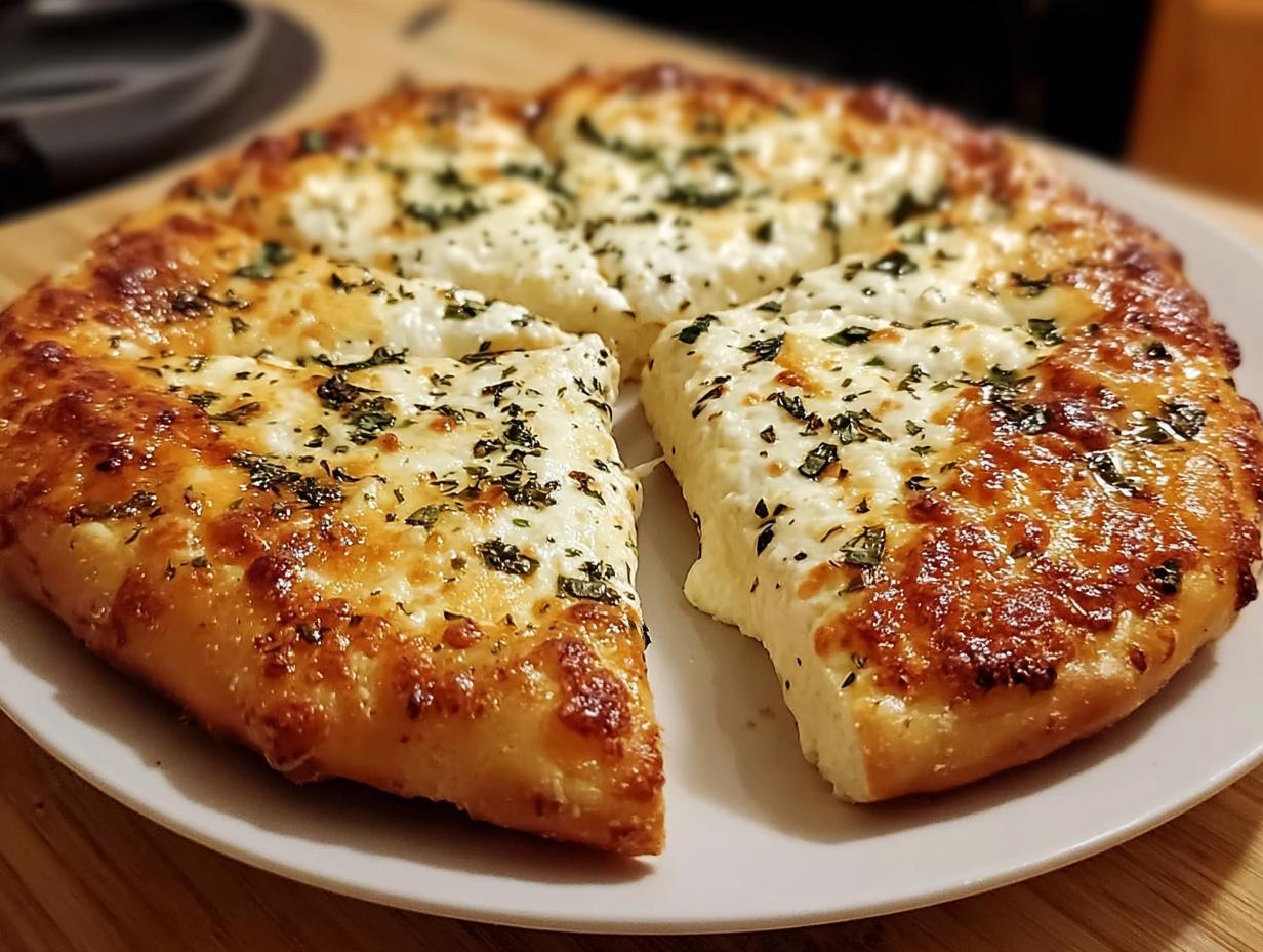 Amazing 3-Ingredient Cottage Cheese Pizza