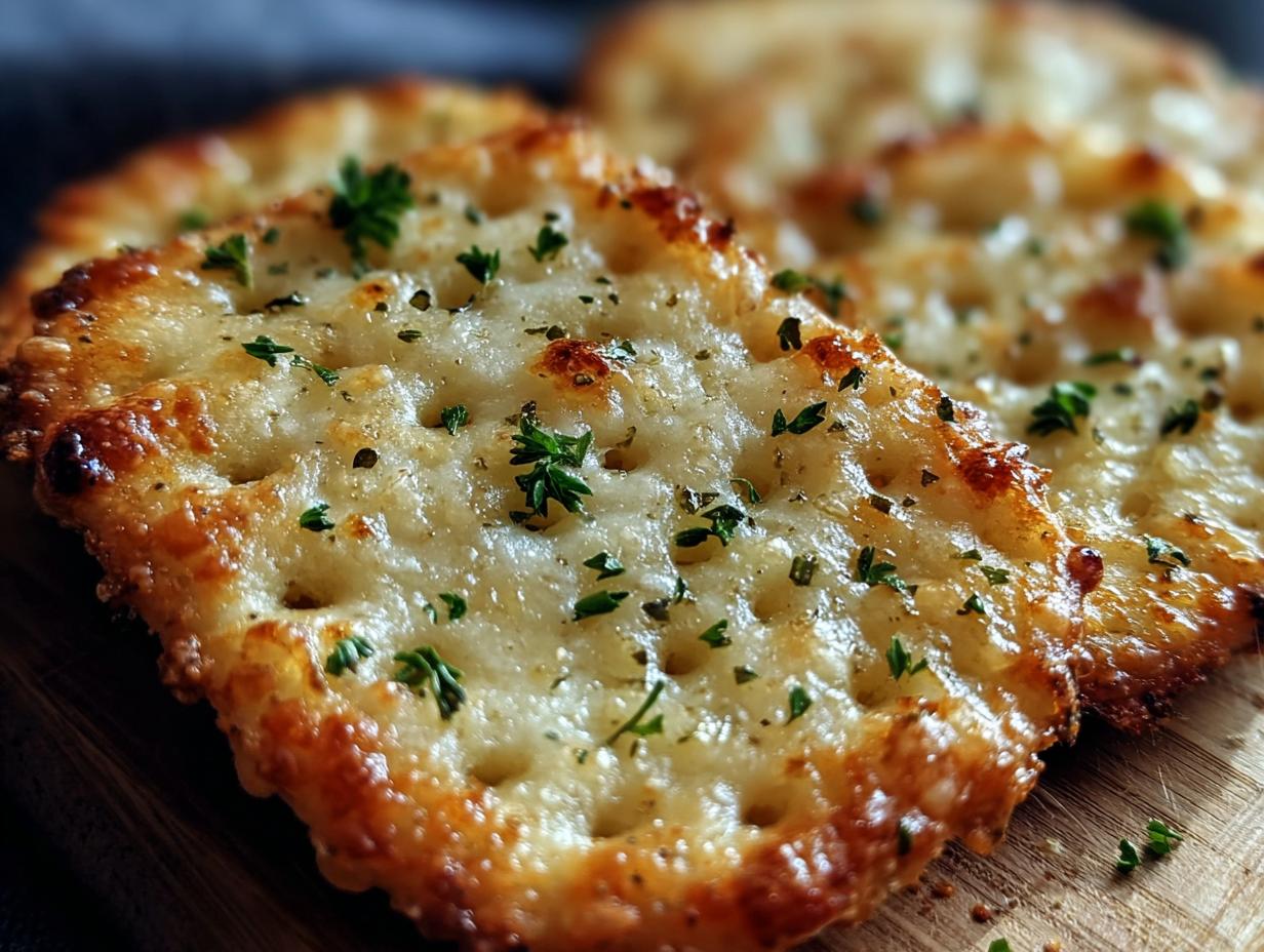 Amazing Garlic Bread Ritz Bits: 10 Min Magic