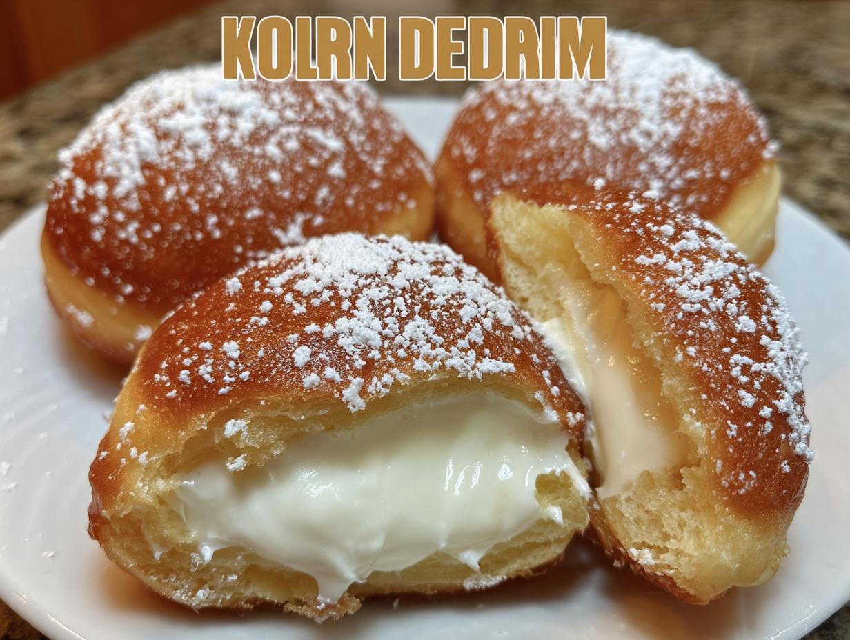 Dreamy Korean Milk Cream Donuts Recipe