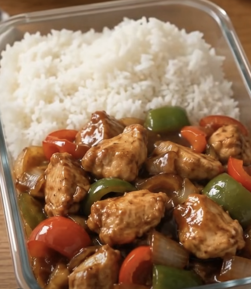 Chinesische Hähnchenpfanne